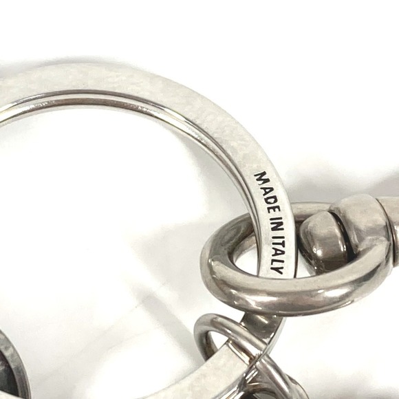 BALENCIAGA Heart Cat Key Ring Charm, Logo, Key, Rhinestone Bag Metal Keychain... - Picture 7 of 7